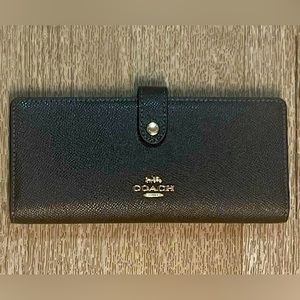 COACH Carriage Collection!!! Slim Bi-Fold Wallet